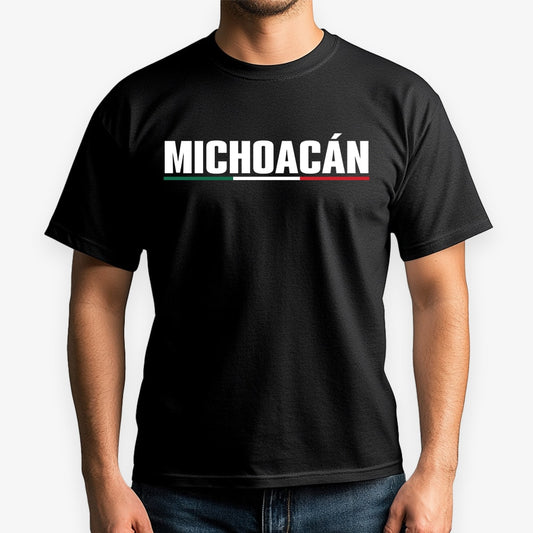 Michoacán Tricolor Stripes T-Shirt