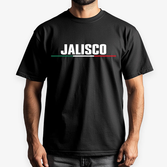 Jalisco Tricolor Stripes T-Shirt